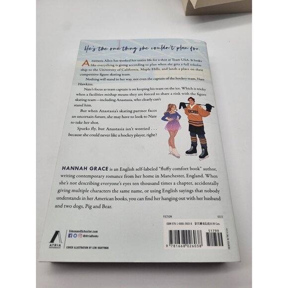 Lot of 3 Romance Novels Paperback Books Elle Kennedy Hannah Grace Tessa Bailey - Picture 9 of 9